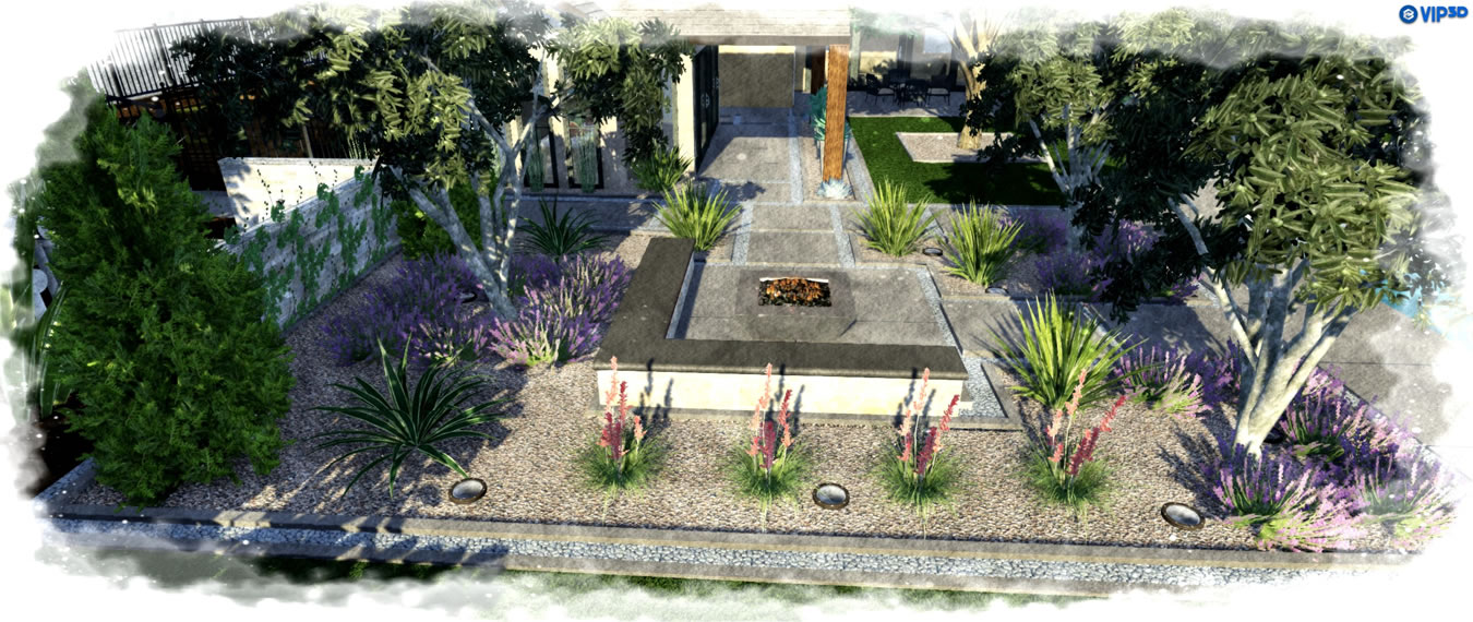 Sacramento Pool Builder 3D Renderings